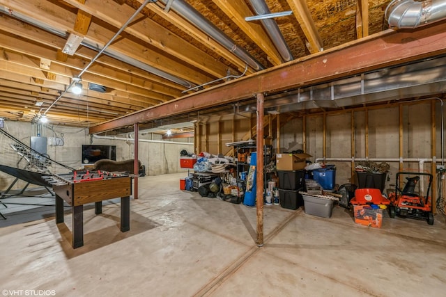253 Brookhaven Trl, Pingree Grove, IL 60140 - view of unfinished basement