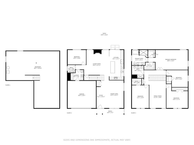 253 Brookhaven Trl, Pingree Grove, IL 60140 - view of floor plan / room layout