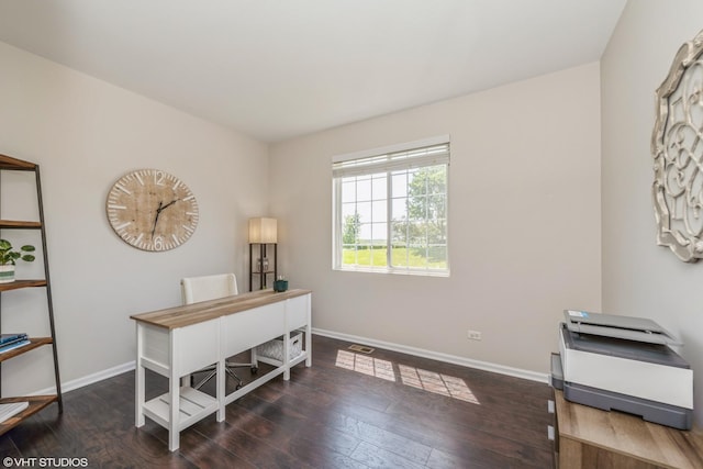 253 Brookhaven Trl, Pingree Grove, IL 60140 - office space with wood finished floors and baseboards