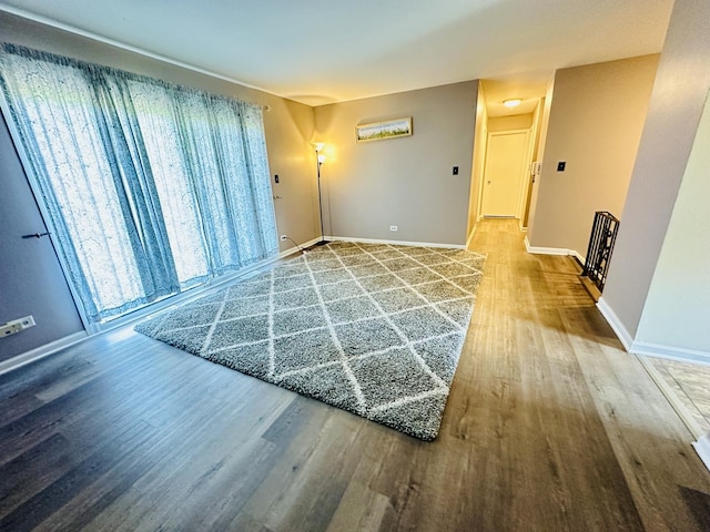 1015 Hastings Ln, Hanover Park, IL 60133 - unfurnished room with wood finished floors and baseboards