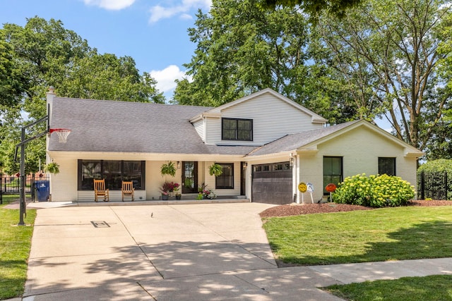 440 Menominee Ln, Naperville, IL 60563 - view of front of house featuring concrete driveway, an attached garage, brick siding, and roof with shingles