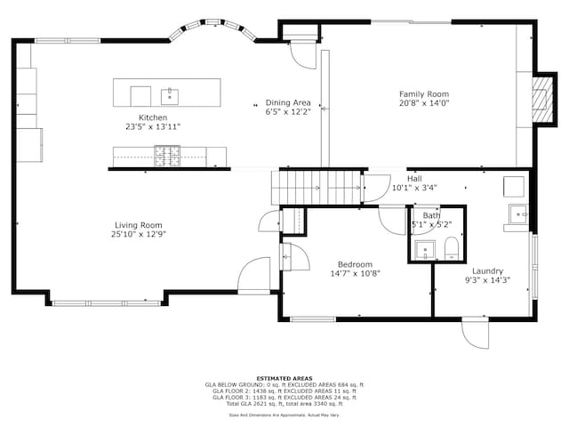 440 Menominee Ln, Naperville, IL 60563 - view of floor plan / room layout