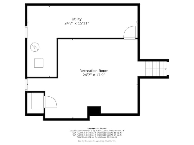 440 Menominee Ln, Naperville, IL 60563 - view of floor plan / room layout