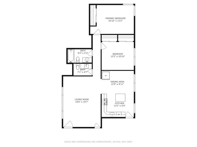 2652 W Rascher Ave Unit 304, Chicago, IL 60625 - view of room layout