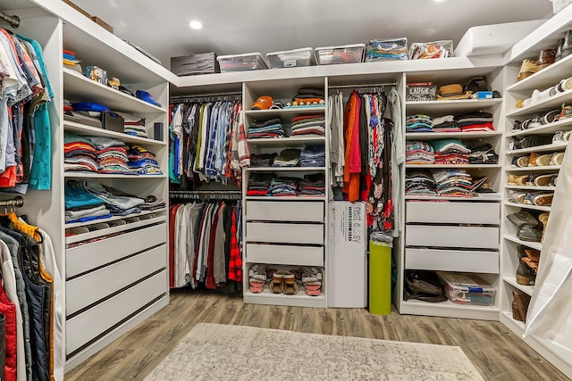 8081 Tennessee Ave, Willowbrook, IL 60527 - spacious closet featuring wood finished floors