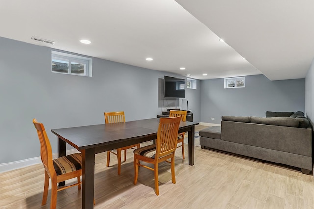 8081 Tennessee Ave, Willowbrook, IL 60527 - dining room with recessed lighting, light wood finished floors, and healthy amount of natural light