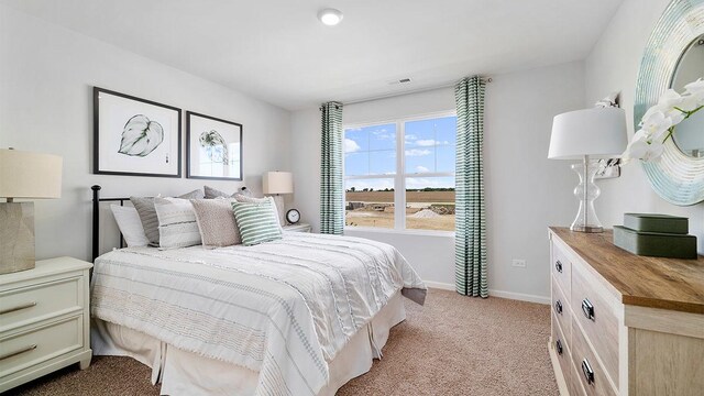 1818 Legacy Pointe Blvd, Plainfield, IL 60586 - bedroom with light carpet and baseboards