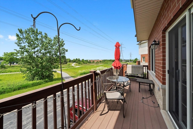17946 Fountain Cir, Orland Park, IL 60467 - view of wooden terrace