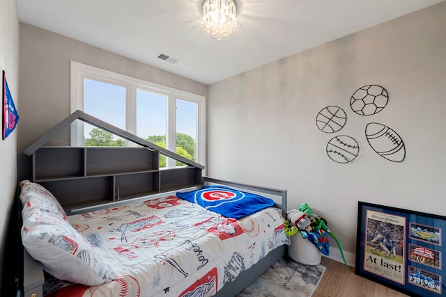 1250 Rudolph Rd Unit 4N, Northbrook, IL 60062 - bedroom featuring wood finished floors