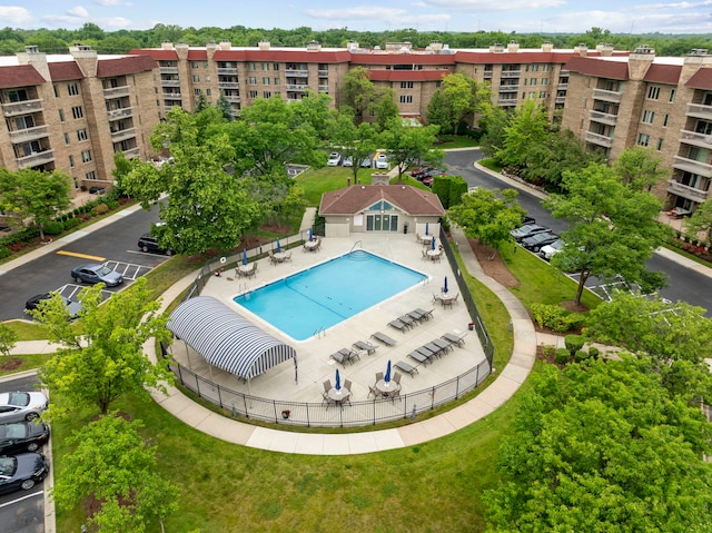 1250 Rudolph Rd Unit 4N, Northbrook, IL 60062 - view of community pool