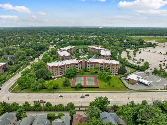 1250 Rudolph Rd Unit 4N, Northbrook, IL 60062 - aerial view of apartment complex / building