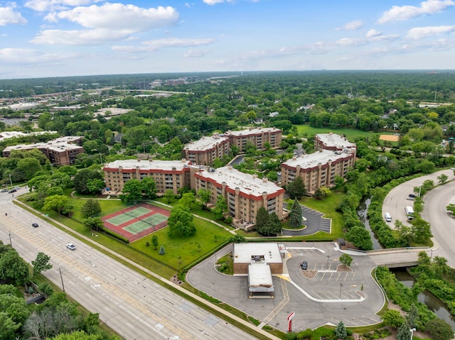 1250 Rudolph Rd Unit 4N, Northbrook, IL 60062 - drone / aerial view of apartment complex