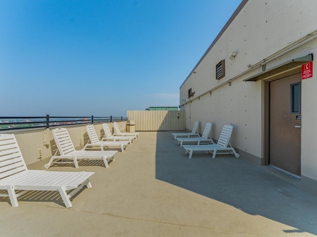 2754 N Hampden Ct Unit 1003, Chicago, IL 60614 - view of patio / terrace with a water view