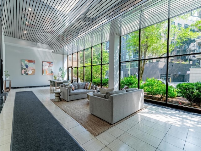 2754 N Hampden Ct Unit 1003, Chicago, IL 60614 - lobby featuring expansive windows