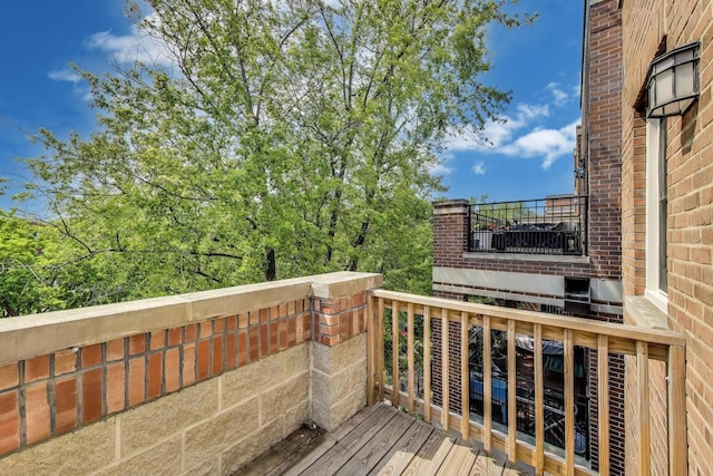 3319 N Seminary Ave Unit 3, Chicago, IL 60657 - view of wooden deck
