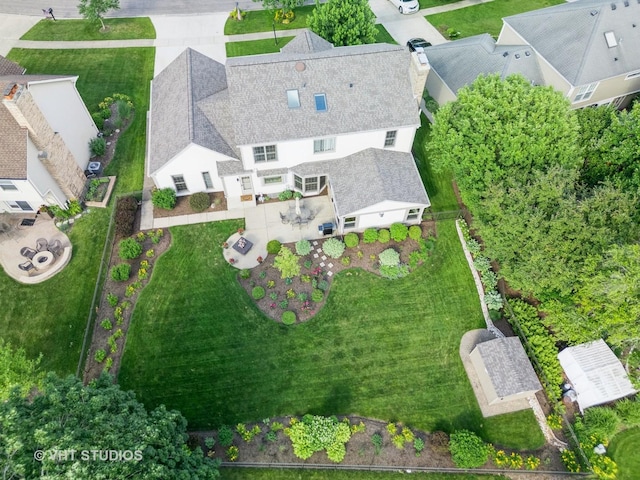 33 Citation Cir, Wheaton, IL 60189 - drone / aerial view