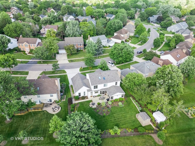 33 Citation Cir, Wheaton, IL 60189 - aerial overview of property's location featuring nearby suburban area
