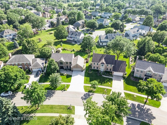 33 Citation Cir, Wheaton, IL 60189 - aerial view of residential area