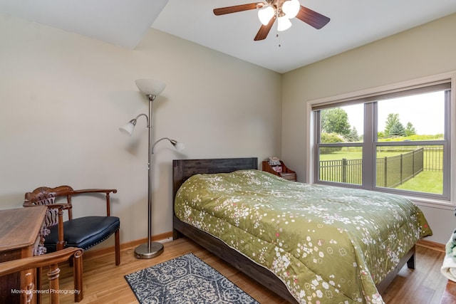 420 Fairway View Dr, Algonquin, IL 60102 - bedroom with wood finished floors and baseboards