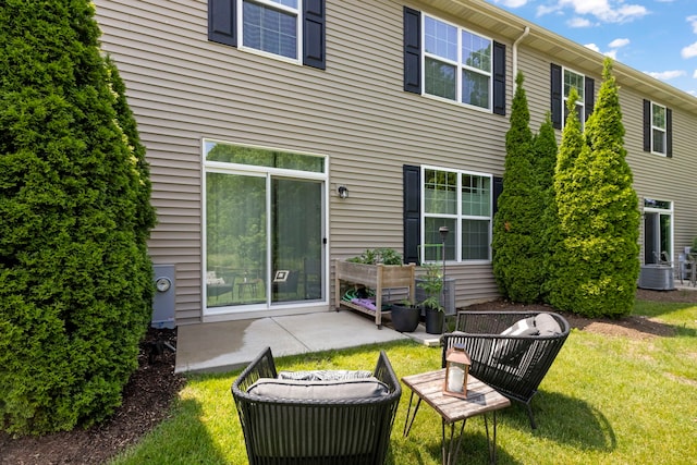 1580 Wind Energy Pass, Batavia, IL 60510 - rear view of house with a yard and a patio area