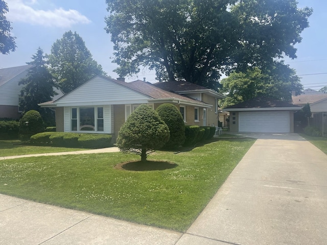 1530 S Greenwood Ave, Park Ridge, IL 60068 - view of front of house with a front lawn