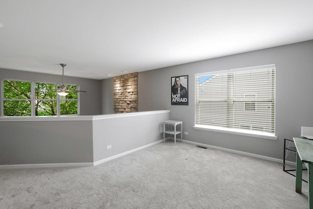 10628 Great Plaines Dr, Huntley, IL 60142 - spare room with carpet flooring and baseboards