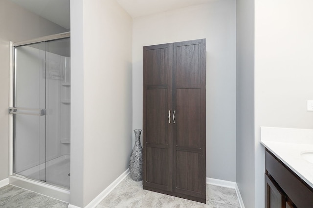 1307 Colaric Dr, Joliet, IL 60431 - full bath featuring a stall shower and vanity