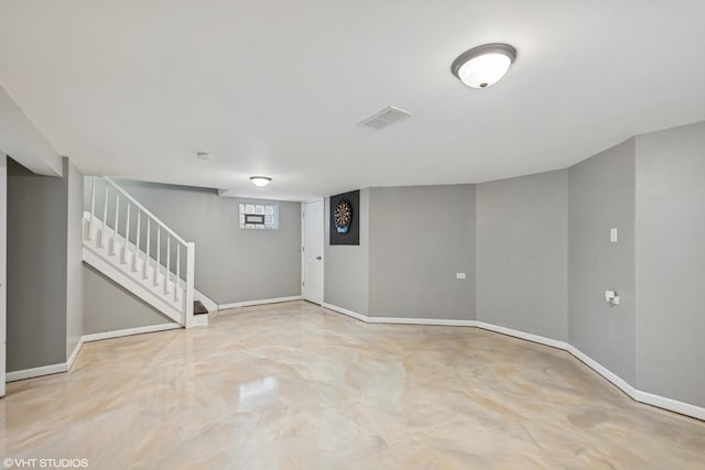 1628 Kenilworth Ave, Berwyn, IL 60402 - basement with baseboards and stairway