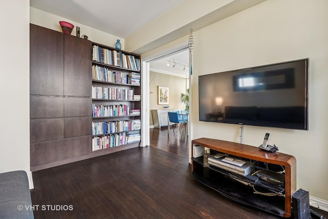 25 E Superior St Unit 2402, Chicago, IL 60611 - living area featuring wood finished floors