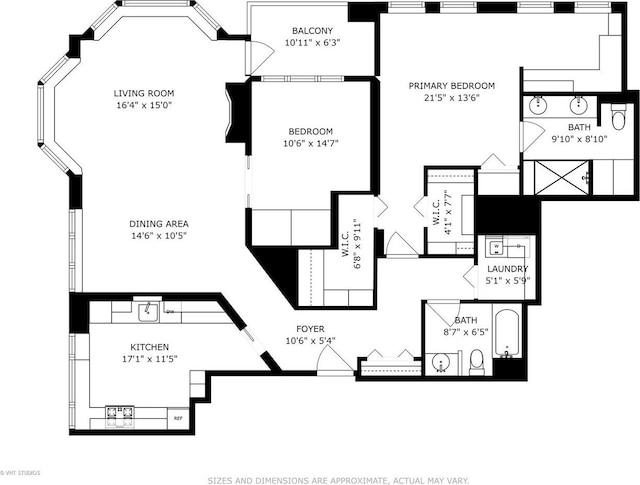 25 E Superior St Unit 2402, Chicago, IL 60611 - view of floor plan / room layout
