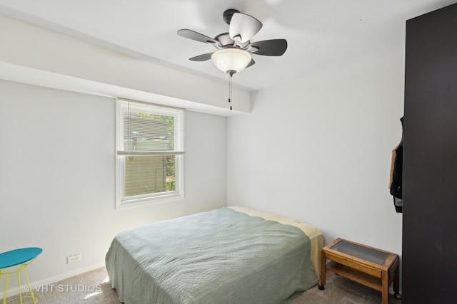 304 Pheasant Trl, Lake In The Hills, IL 60156 - bedroom with access to outside, wood finished floors, and ceiling fan