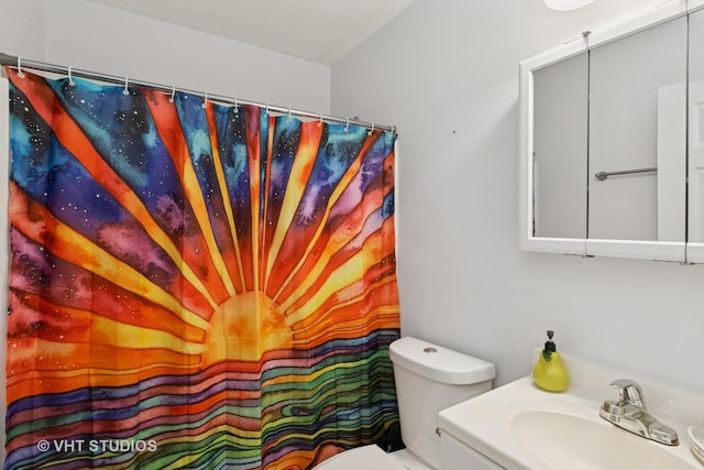 304 Pheasant Trl, Lake In The Hills, IL 60156 - full bath with a shower with shower curtain and vanity
