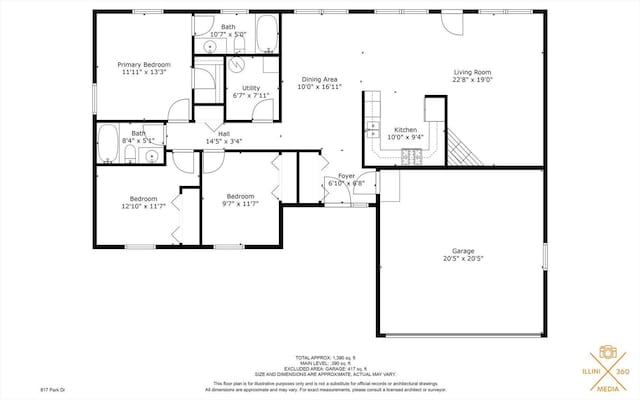 817 Park Dr, Rantoul, IL 61866 - photo 36