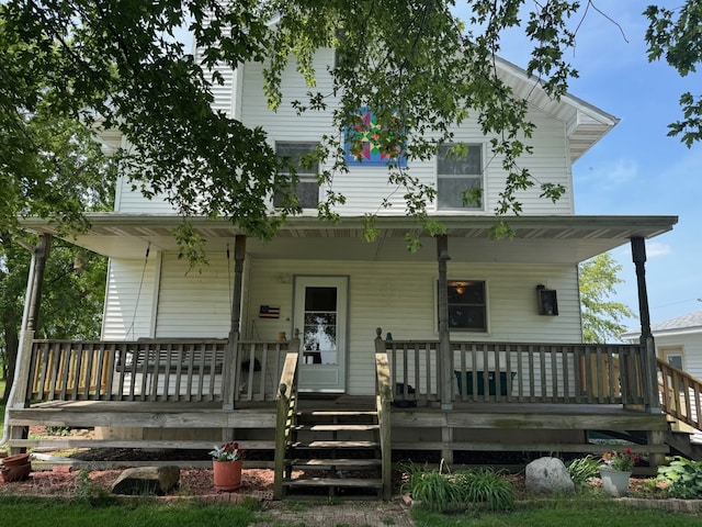 22998 E 2800 N Rd, Odell, IL 60460 - view of front of house with covered porch