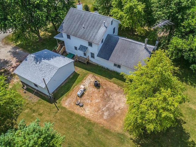 22998 E 2800 N Rd, Odell, IL 60460 - aerial view of property and surrounding area