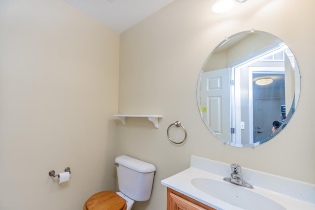 133 W Park Ave Unit A, Sugar Grove, IL 60554 - bathroom with toilet and vanity