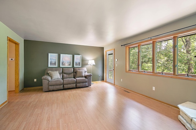 1177 N 6250w Rd, Bonfield, IL 60913 - living room with light wood finished floors and baseboards