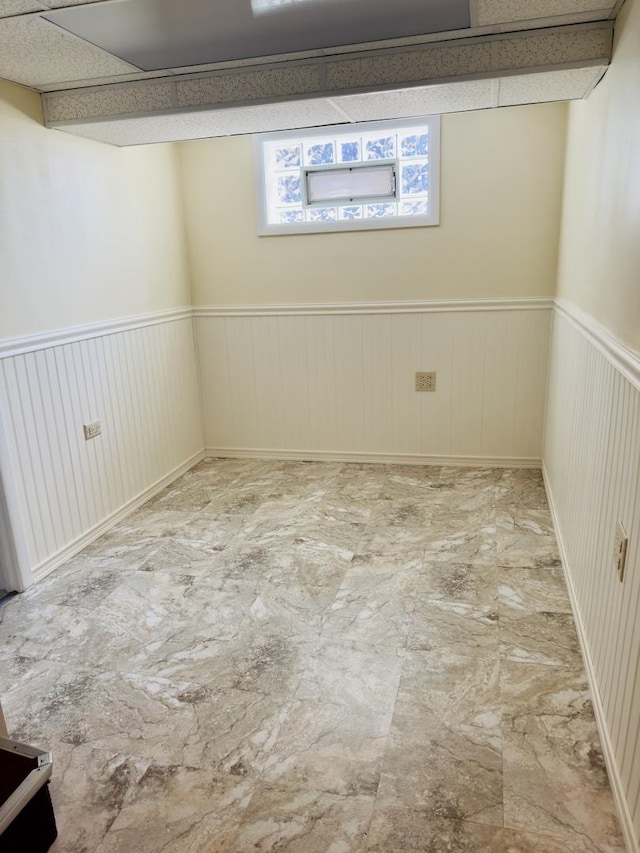 9321 S 81st Ct, Hickory Hills, IL 60457 - below grade area featuring wainscoting