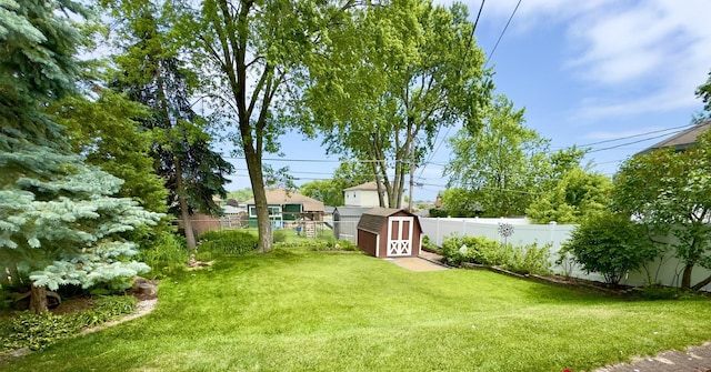 9321 S 81st Ct, Hickory Hills, IL 60457 - fenced backyard featuring a storage shed