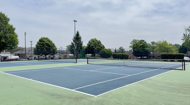 9321 S 81st Ct, Hickory Hills, IL 60457 - view of tennis court featuring community basketball court