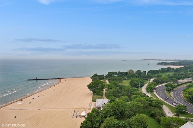 5757 N Sheridan Rd Unit 20J, Chicago, IL 60660 - drone / aerial view of a nearby body of water