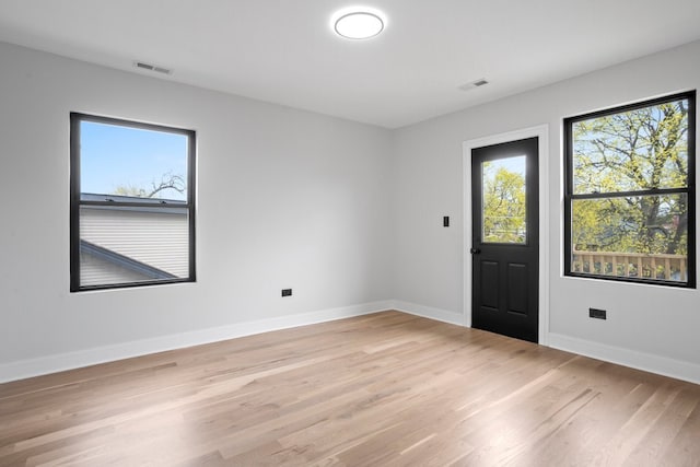 2305 W 111th Pl, Chicago, IL 60643 - entryway with light wood finished floors and baseboards