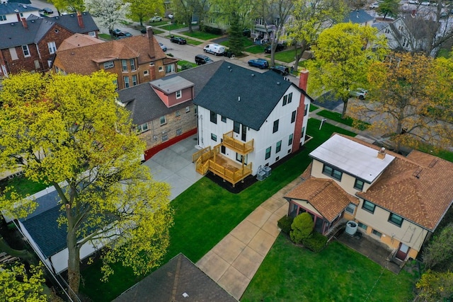 2305 W 111th Pl, Chicago, IL 60643 - aerial perspective of suburban area