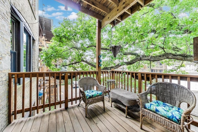 4611 N Magnolia Ave Unit 2, Chicago, IL 60640 - view of deck