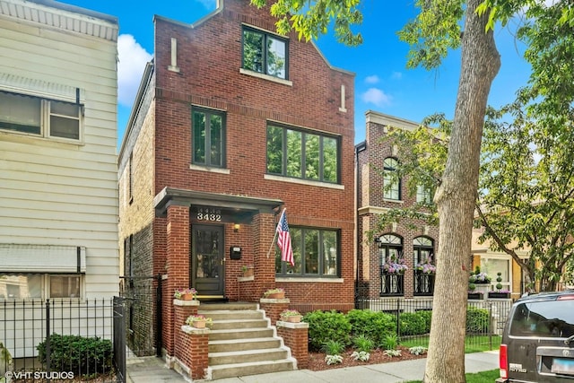 3432 S Union Ave, Chicago, IL 60616 - view of front facade with brick siding
