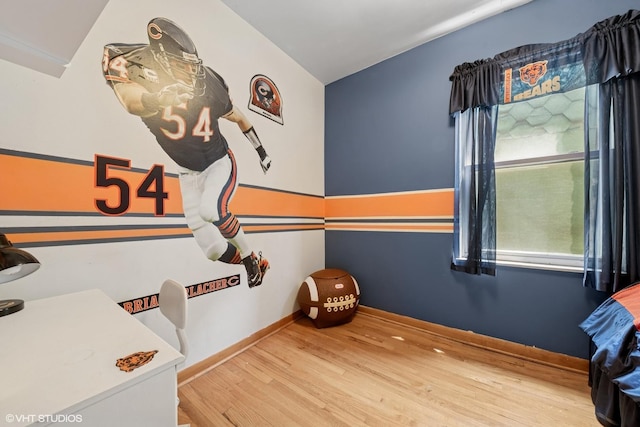 3432 S Union Ave, Chicago, IL 60616 - bedroom featuring wood finished floors and baseboards
