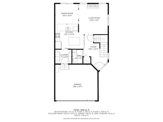 10750 Cape Cod Ln, Huntley, IL 60142 - view of room layout