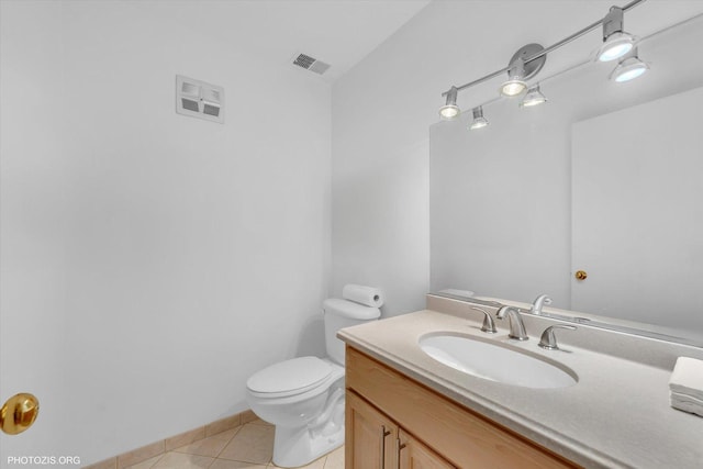 4838 Howard St Unit 301, Skokie, IL 60077 - bathroom with tile patterned flooring and vanity