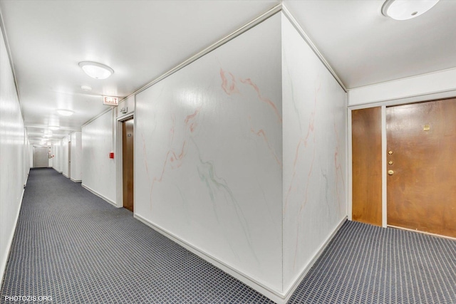 4838 Howard St Unit 301, Skokie, IL 60077 - hallway with carpet