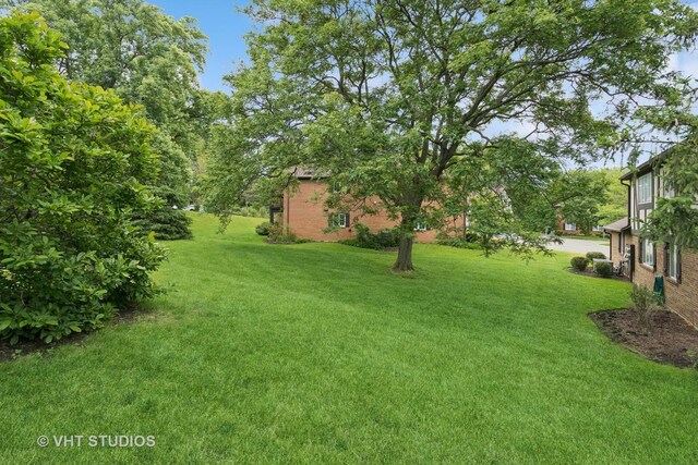 25 Algonquin Trl Unit 1, Indian Head Park, IL 60525 - view of grassy yard